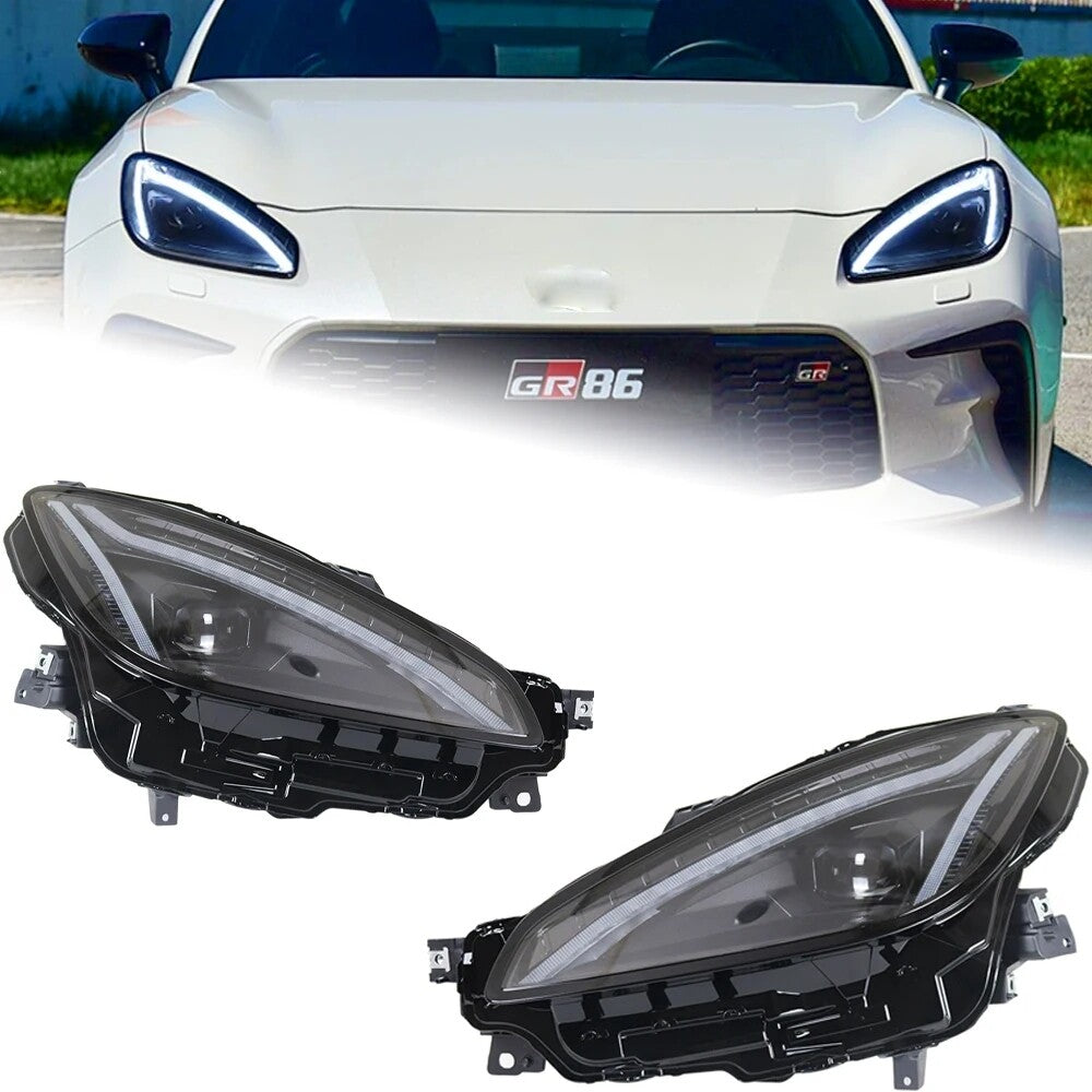 LED Headlights For Subaru BRZ GR86 GR86 2021 2022 2023 DRL Turn Signal Front Lamps LED Headlight Assembly
