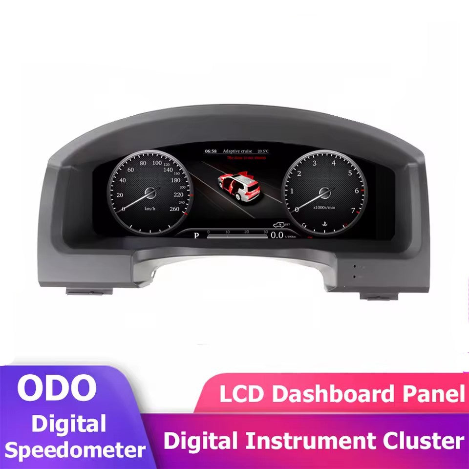 12.3'' Inch Car Digital Virtual Cockpit Speedometer Instrument For Toyota Land Cruiser 2008-2019 | PareiAuto