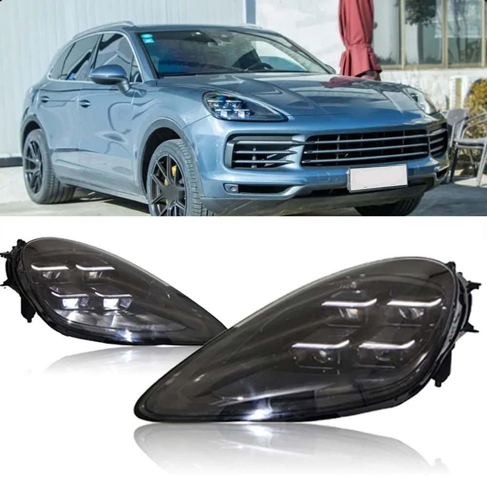 LED Headlight Assembly For Porsche Cayenne 9Y0 2018-2023 Front Turn Signal Lamps LED Headlight Assembly