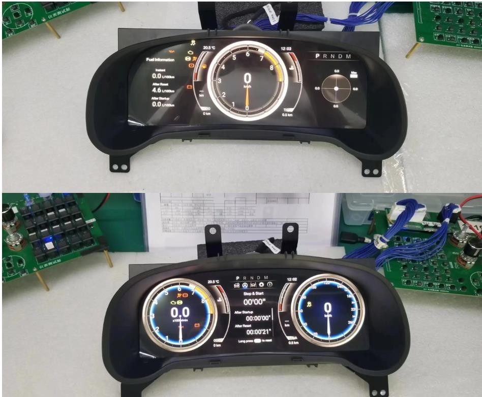 12.5" For Lexus RX RX300 RX330 2016 2017 2018 2019 2020 2021 Digital Cluster LCD Dashboard Instrument | PareiAuto