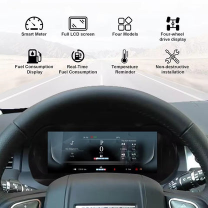 12.3 Inch LCD Cluster Digital Dashboard For Land Rover Evoque 2012-2019 Speedometer CarPlay | PareiAuto