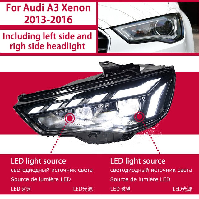 LED Headlight Assembly