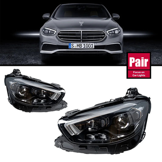 LED Headlight For 2016-2022 E Class W213 E200 E300 LCI DRL Turn Signal Facelift Headlamps LED Headlight Assembly