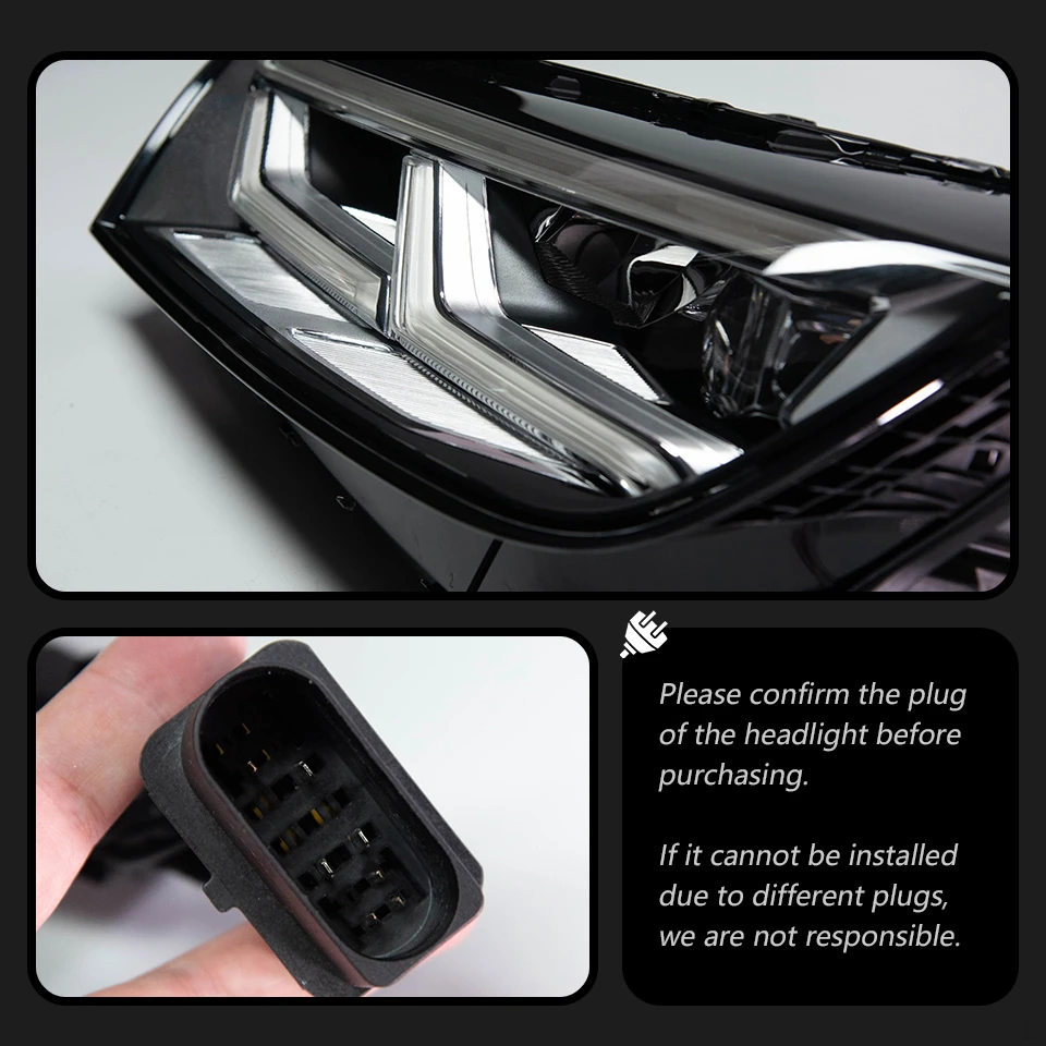 LED Headlight Assembly