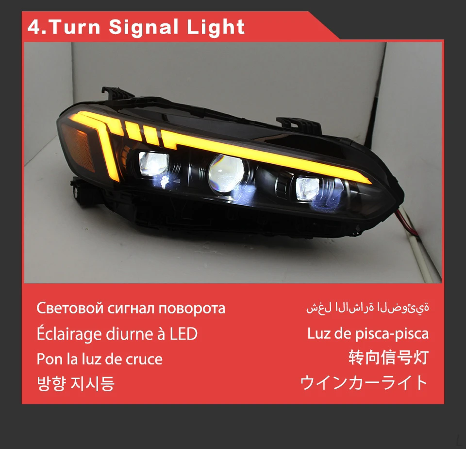 LED Headlight Assembly