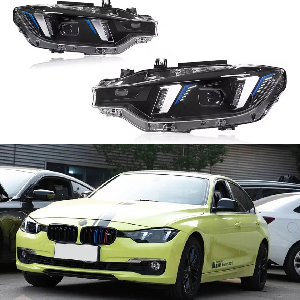 For BMW F30 2012-2019 LED Headlight Projector Lens F31 318i 320i 325i 328i 330i 335i DRL Turn Signal Headlamps LED Headlight Assembly