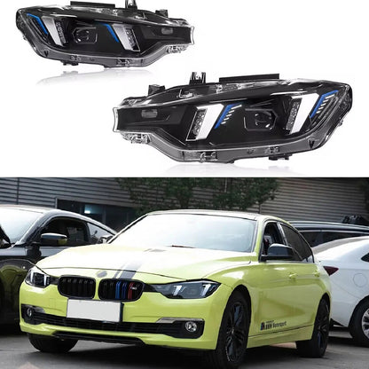 For BMW F30 2012-2019 LED Headlight Projector Lens F31 318i 320i 325i 328i 330i 335i DRL Turn Signal Headlamps LED Headlight Assembly