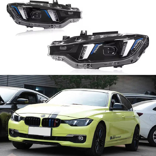 For BMW F30 2012-2019 LED Headlight Projector Lens F31 318i 320i 325i 328i 330i 335i DRL Turn Signal Headlamps LED Headlight Assembly