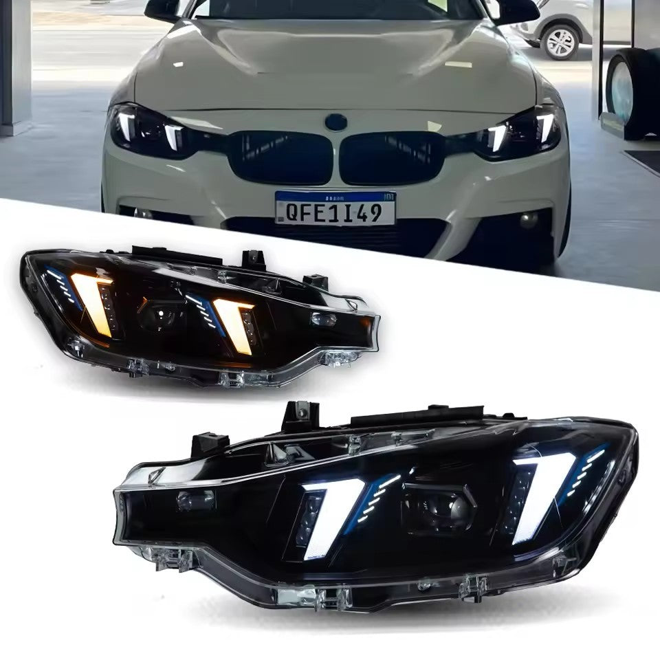 LED Headlights For BMW 3 Series F30 F31 LED 2012-2019 320i 318i Head Lamp DRL Turn Signal LED Headlight Assembly