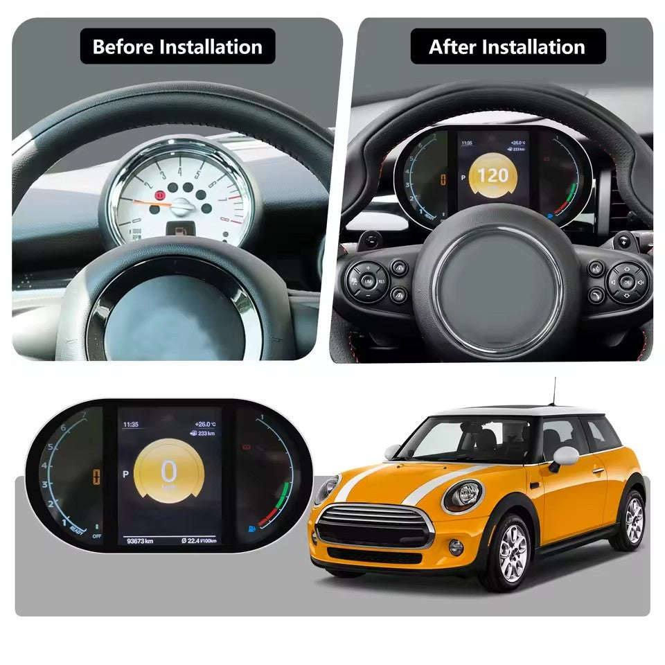 5 inch For BMW Mini R Series R55 R56 2006-2016 LCD Digital Cluster Speedmeter Dashboard | PareiAuto