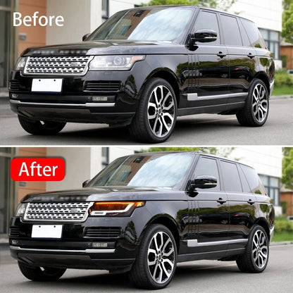 LED DRL Headlight For Range Rover Sport 2013 2014 2015 2016 2017 Start Up Animation Turn Signal Assembly