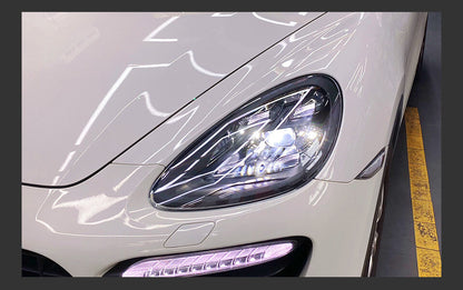 Headlights For Porsche Cayenne 958 2011-2014 2015-2018 LED Front Turn Signal Head Lamps