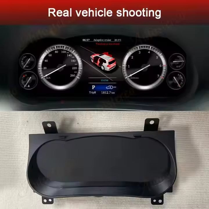 12.3'' LCD Digital Cluster Dashboard For Toyota Hilux/Forturner 2016-2024 Virtual Cockpit Instrument Paneel | PareiAuto