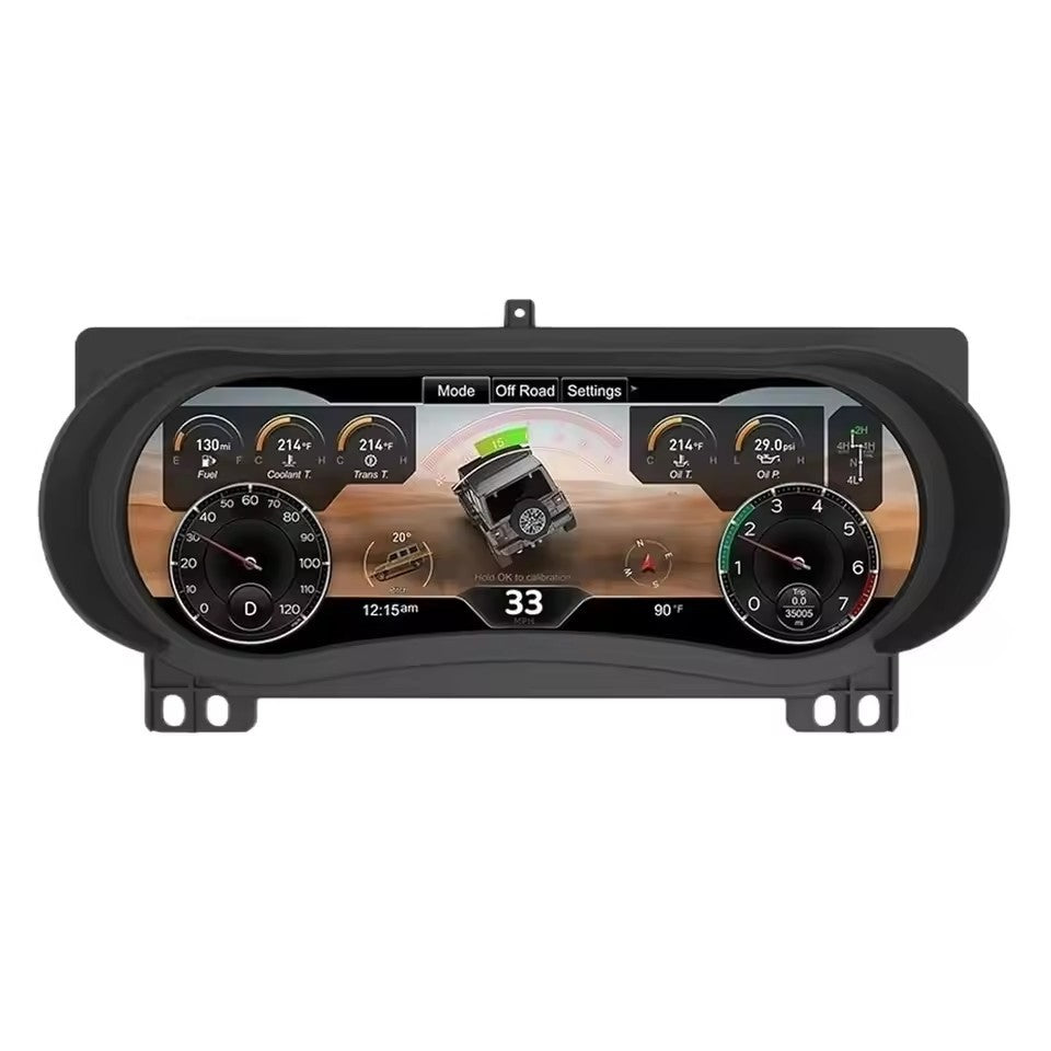 LCD Digital Instrument Cluster Display For Jeep Wrangler JL 2018-2023 Speedometer Plug&Play | PareiAuto