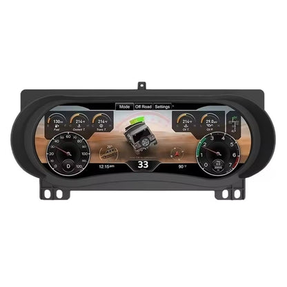 LCD Digital Instrument Cluster Display For Jeep Wrangler JL 2018-2023 Speedometer Plug&Play | PareiAuto