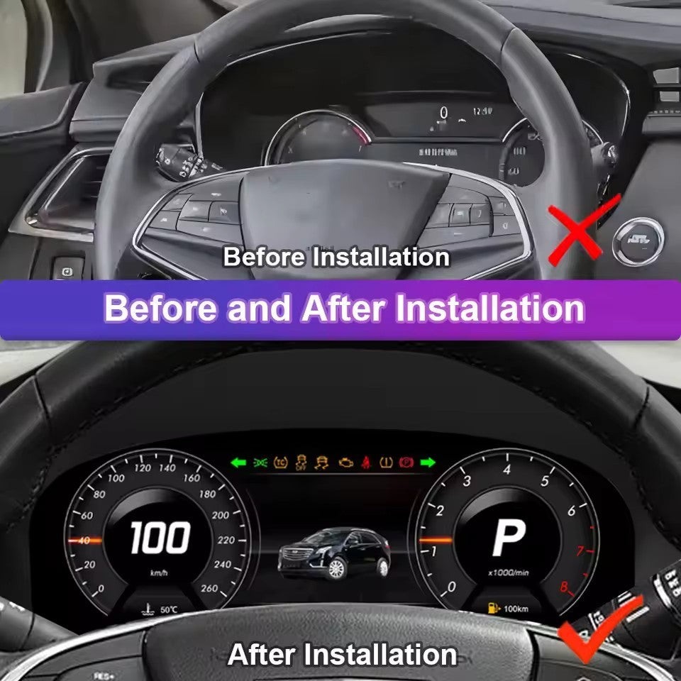 For Chevrolet Equinox 2017 2018 2019 2020 2021 2022 2023 12.3" Inch Digital Speedometer Lcd Instrument Cluster | PareiAuto