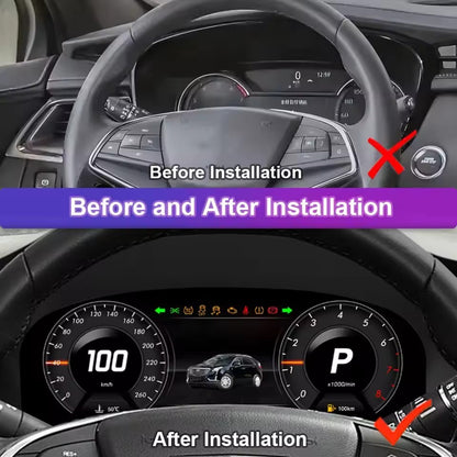 For Chevrolet Equinox 2017 2018 2019 2020 2021 2022 2023 12.3" Inch Digital Speedometer Lcd Instrument Cluster | PareiAuto