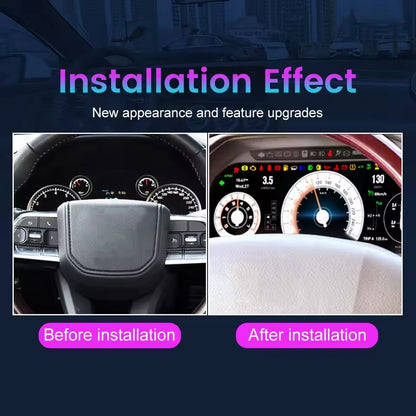 For Toyota Land Cruiser LC70 LC75 LC76 LC79 2007-2021 LCD Digital Dashboard Cluster Virtual Panel | PareiAuto