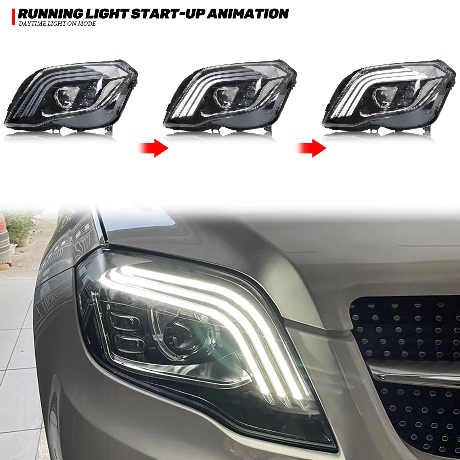 LED Headlight Assembly