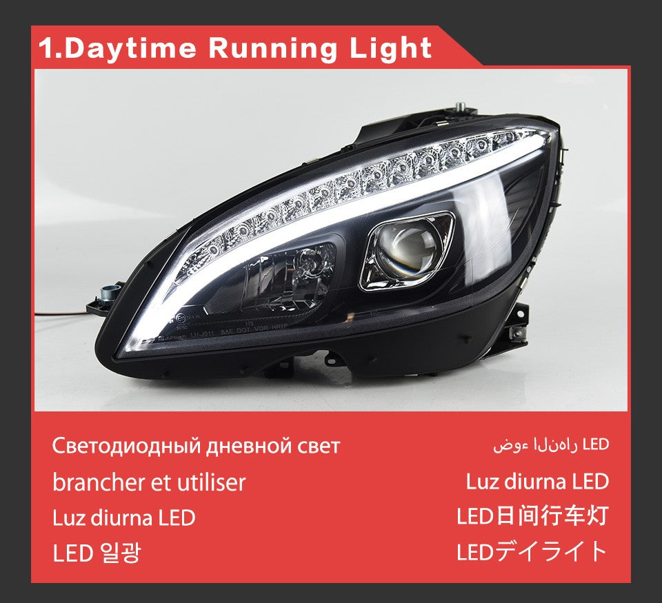 LED Headlight Assembly