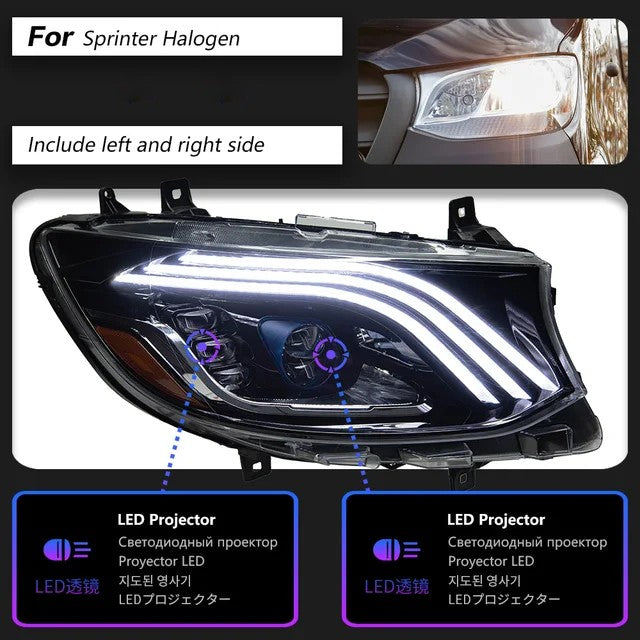 LED Headlight Assembly