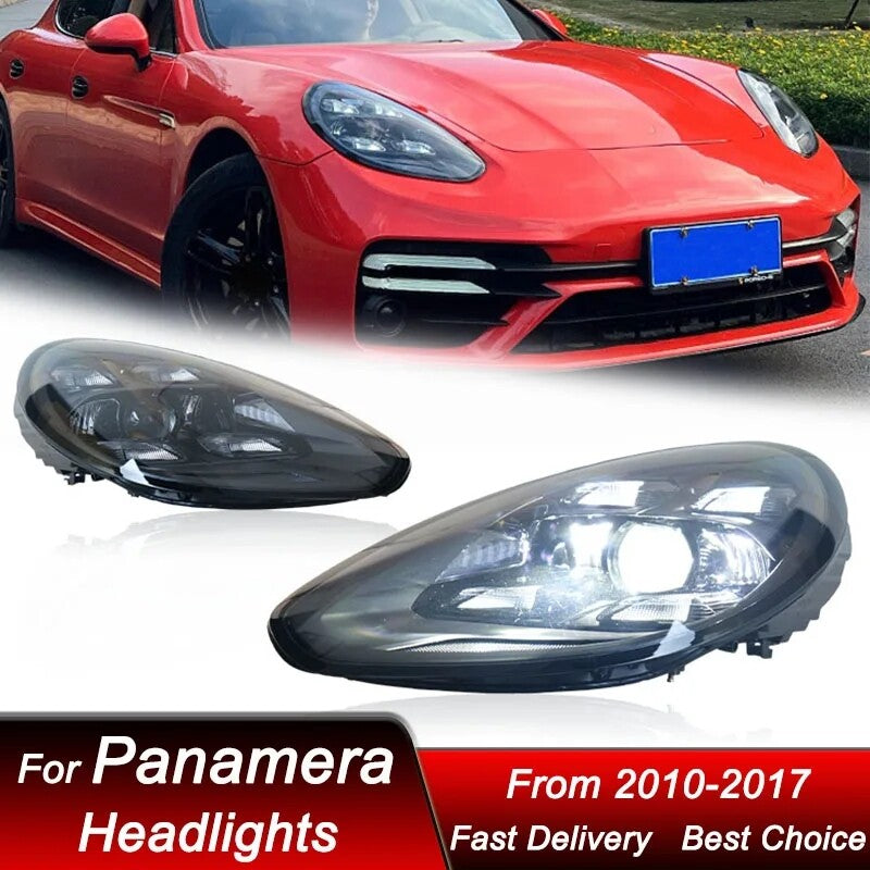 For Porsche Panamera 970 971 LED Headlight 2010-2017 DRL HeadLamps Projector Lens LED Headlight Assembly