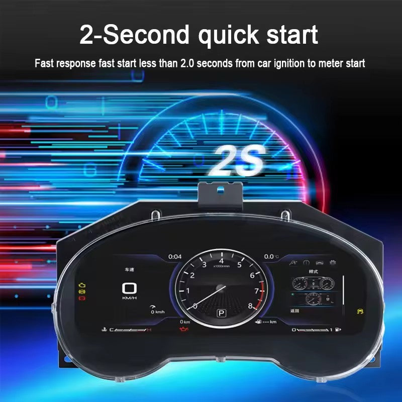 12.3" Inch Lcd Dashboard Display For Nissan Pathfinder 2012-2020 Speedometer Virtual Cockpit Screen Digital Cluster Instrument CarPlay | PareiAuto