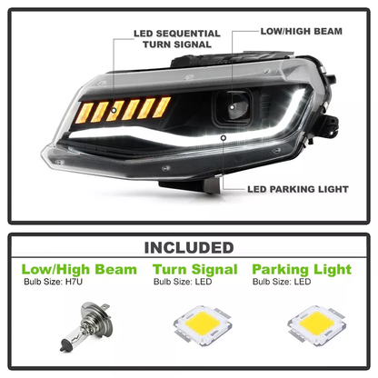 LED Headlight Assembly