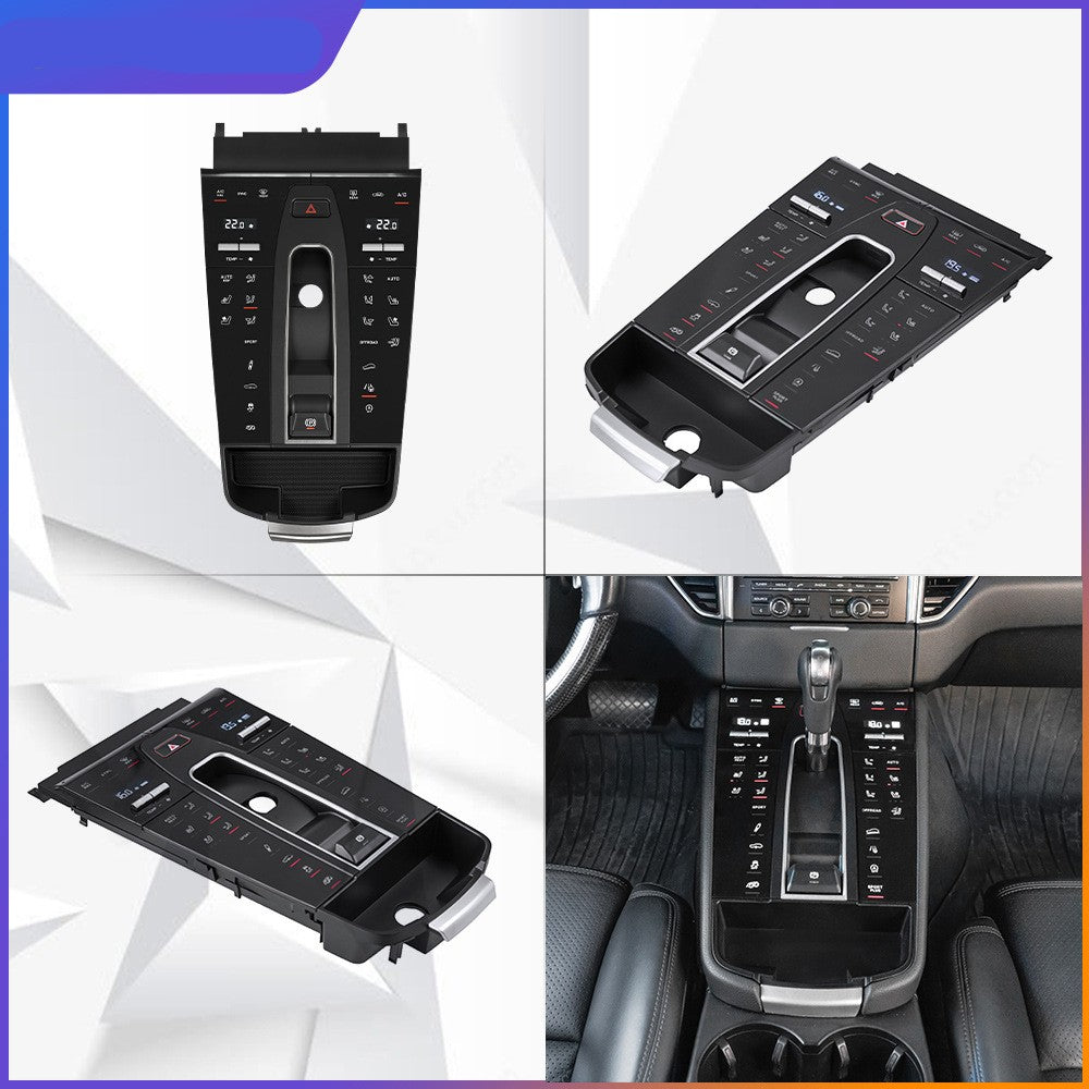 Car Digital Console Front AC Panel For Porsche Macan 2014-2021 Multimedia Player Control | PareiAuto