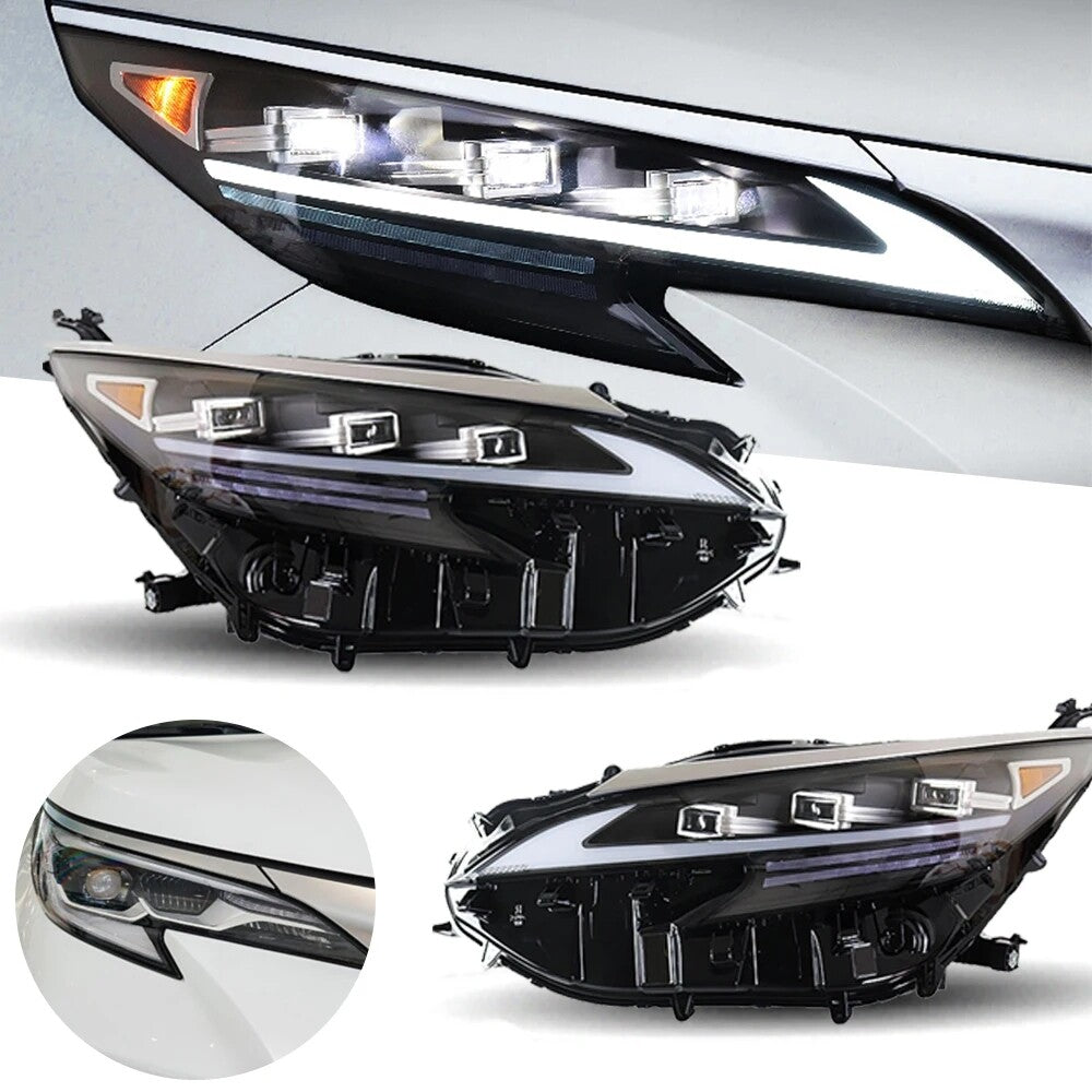 LED Headlights For Toyota Sienna 2021-2022 Head Lamp DRL Turn Signal Projector Lens LED Headlight Assembly