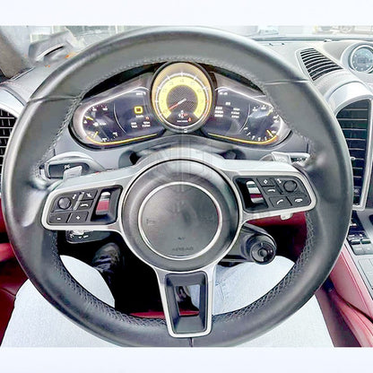 LCD Dashboard 12.3" Car Digital Cluster Instrument Auto Speedometer Tachometer Ghost Screen for Porsche Cayenne 2011 2012 2013 2014 2015 2016 2017 | PareiAuto