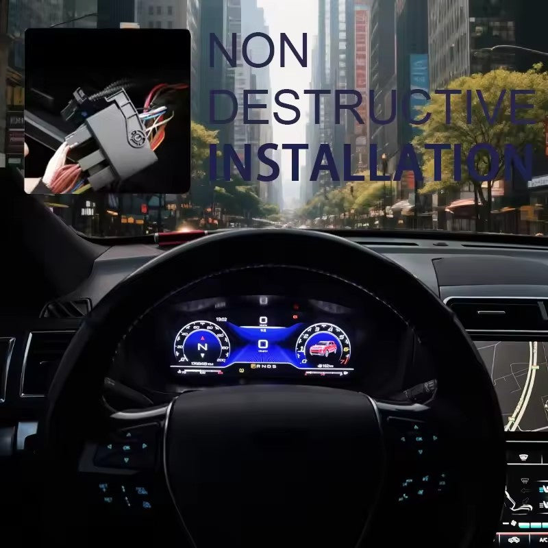12.3" Inch Digital Instrument Cluster For Ford Explorer 2016 2017 2018 2019 Speedometer Dashboard | PareiAuto