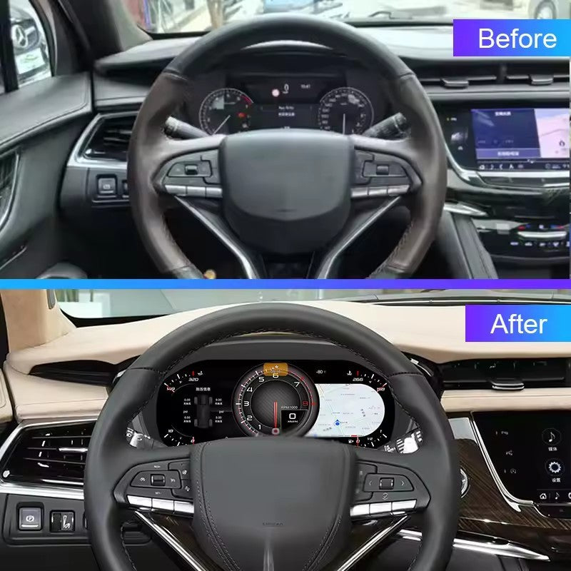 12.3" Inch For Cadillac XT6 2020 2021 2022 2023 2024 Dashboard Speedometer LCD Digital Instrument | PareiAuto