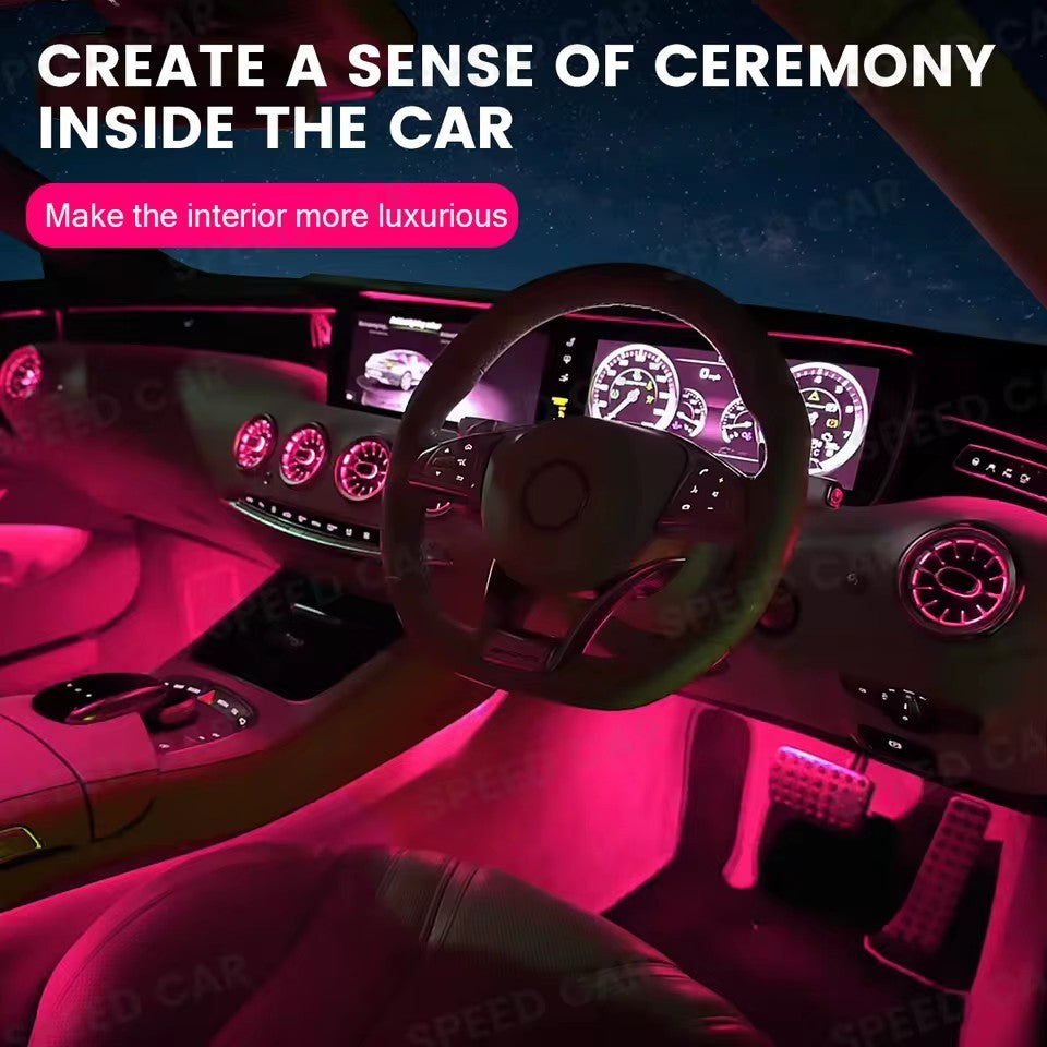 Color Air Outlet 7/64 For Mercedes Benz S-Coupe W217 C217 LED Automotive interior Ambient light
