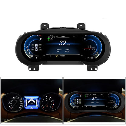 12.3'' Inch LCD Dashboard Speedometer For Maserati Levante 2016 2017 2018 2019 2020 2021 2022 2023 Virtual Digital | PareiAuto