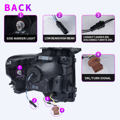 LED Headlight Assembly