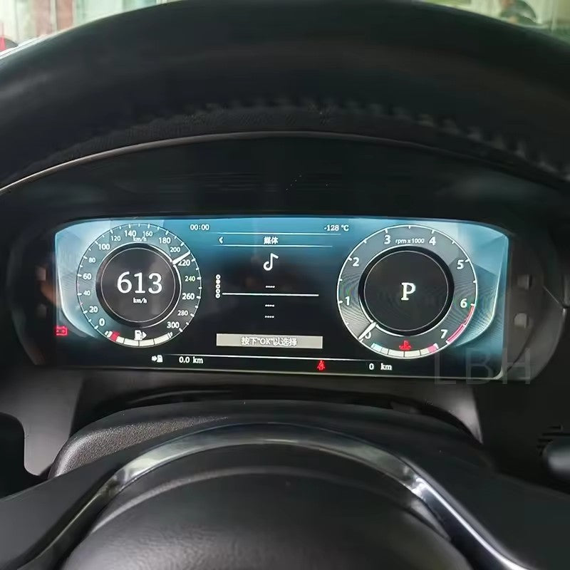 12.3" Inch Car LCD Digital Dashboard Cluster For Jaguar XFL 2016 2017 2018 2019 Support Carplay | PareiAuto