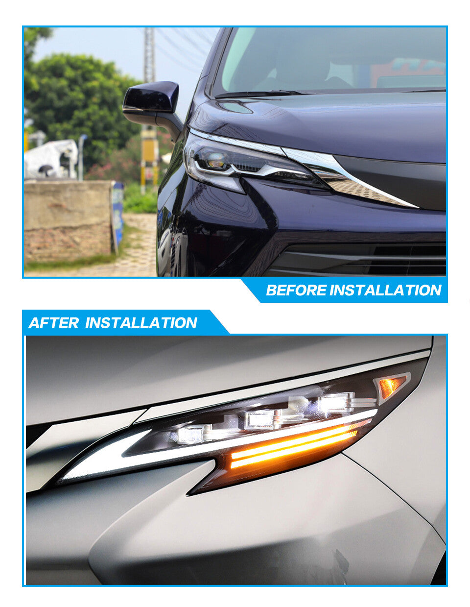 LED Headlight Assembly