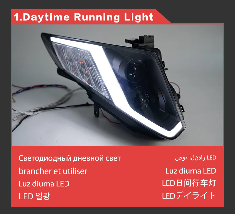 LED Headlight Assembly