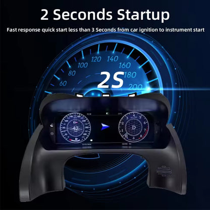 12.3” Inch LCD Digital Cluster Dashboard For Jaguar F-TYPE 2012-2020 Speedometer Wireless CarPlay | PareiAuto