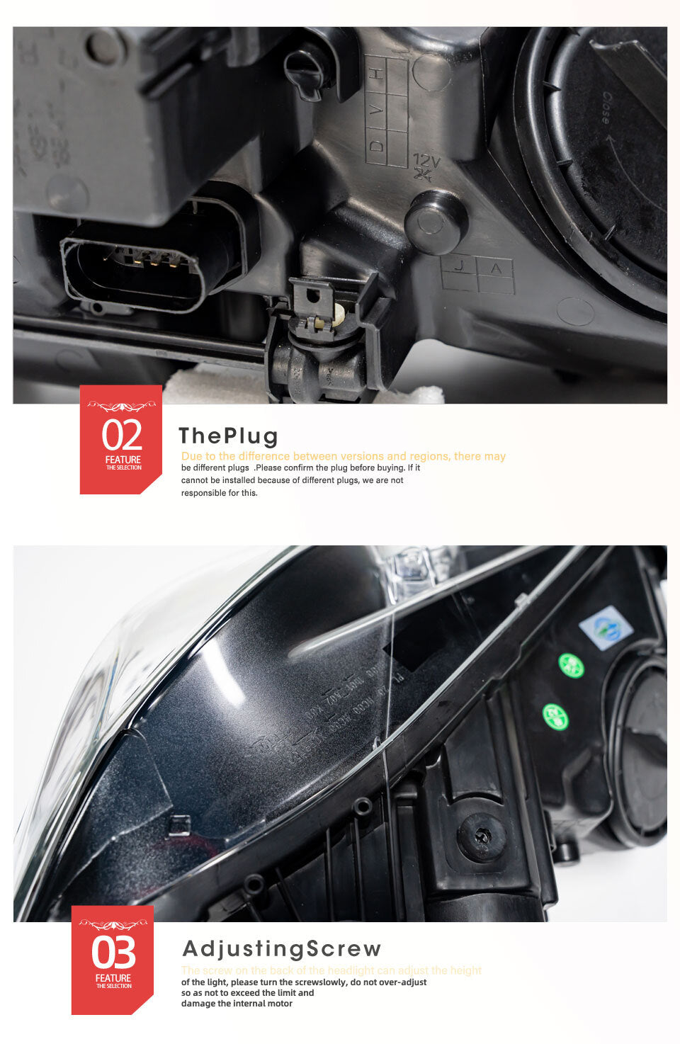 LED Headlight Assembly