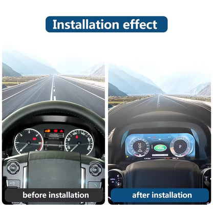 12.3"LCD Cluster digital instrument cluster For Land Rover Discovery 4 2008-2016 | PareiAuto