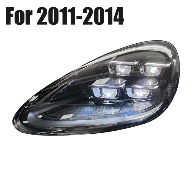 For Porsche Cayenne 2011-2018 Start up Animation Front DRL Lamps LED Headlight Assembly