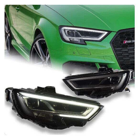 LED Headlights Assembly Front DRL Turn Signal Headlamp For Audi A3 S3 2017 2018 2019 2020 LED Headlight Assembly