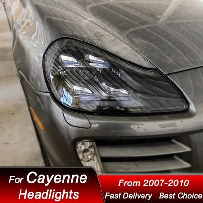 For Porsche Cayenne 2007-2010 LED Headlight DRL Front Turn Signal Light Assembly