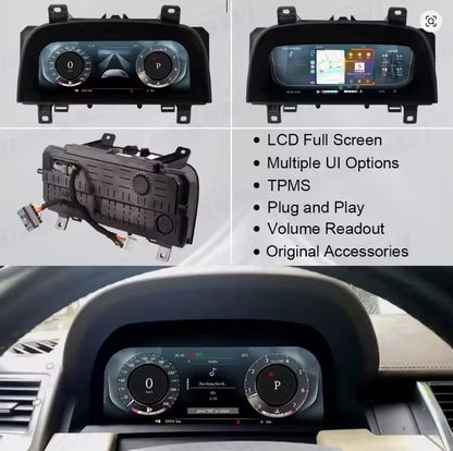 12.3"LCD Cluster digital instrument cluster For Land Rover Discovery 4 2008-2016 | PareiAuto