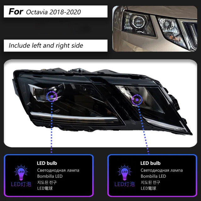 LED Headlight Assembly