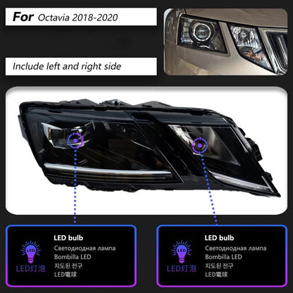 LED Headlight Assembly