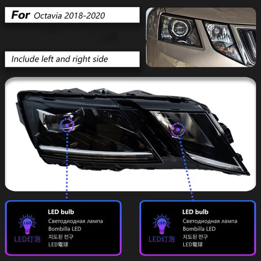 LED Headlight Assembly