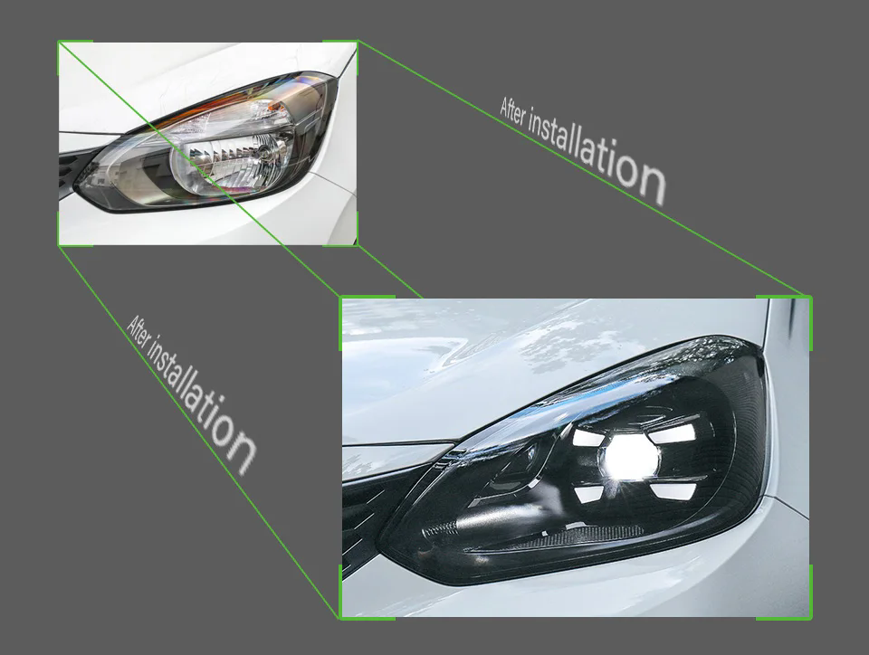 LED Headlight Assembly